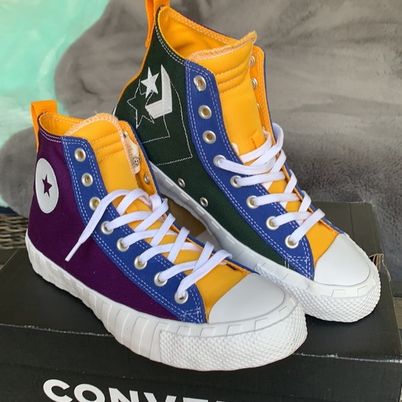 CONVERSE UNTITL3D HI Night Purple/Deep Emerald men - Picture 11 of 16